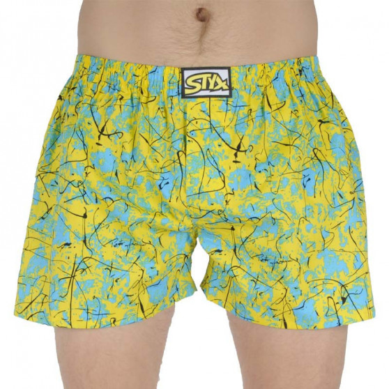 3PACK Boxershorts til mænd Styx art klassisk gummi overstørrelse (E11545657)