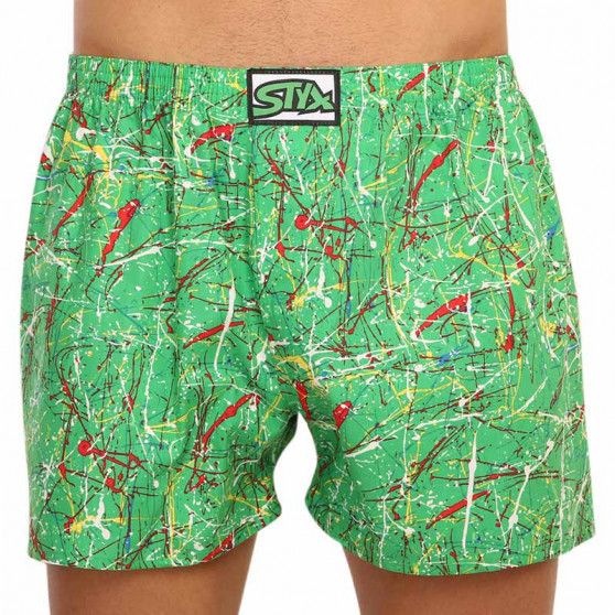 3PACK Boxershorts til mænd Styx art klassisk gummi overstørrelse Jáchym (E13535556)