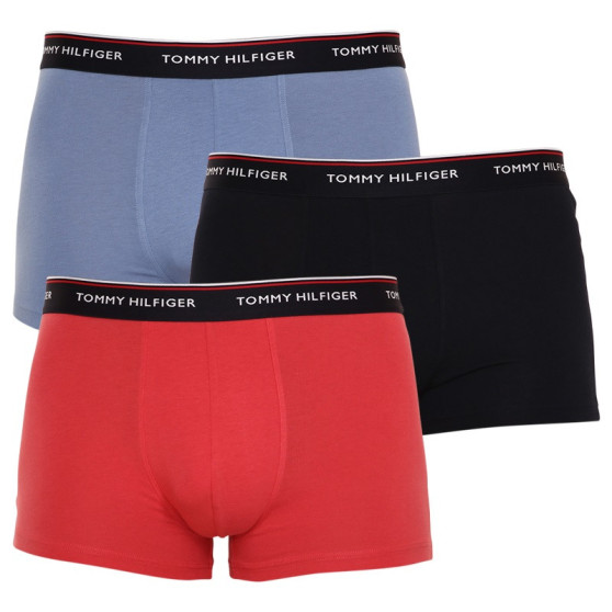 3PACK Boxershorts til mænd Tommy Hilfiger flerfarvet (1U87903842 0TU)