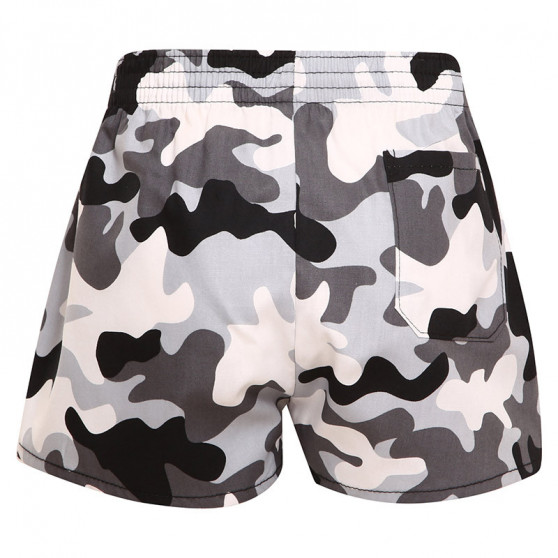 Børneshorts Styx art klassisk gummi camouflage (J1457)