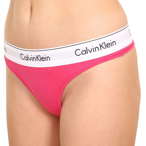 G-streng til kvinder Calvin Klein pink (F3786E-VGY)