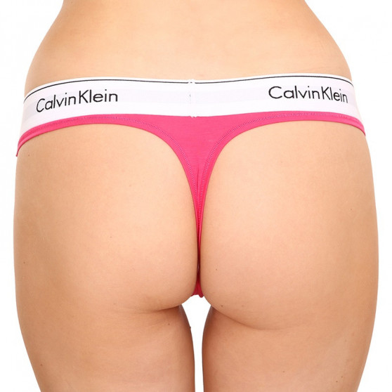 G-streng til kvinder Calvin Klein pink (F3786E-VGY)