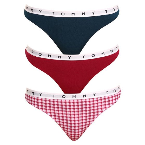 3PACK G-streng til kvinder Tommy Hilfiger flerfarvet (UW0UW02521 0XR)