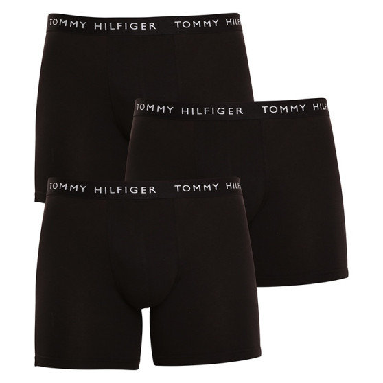 3PACK Boxershorts til mænd Tommy Hilfiger sort (UM0UM02204 0TE)