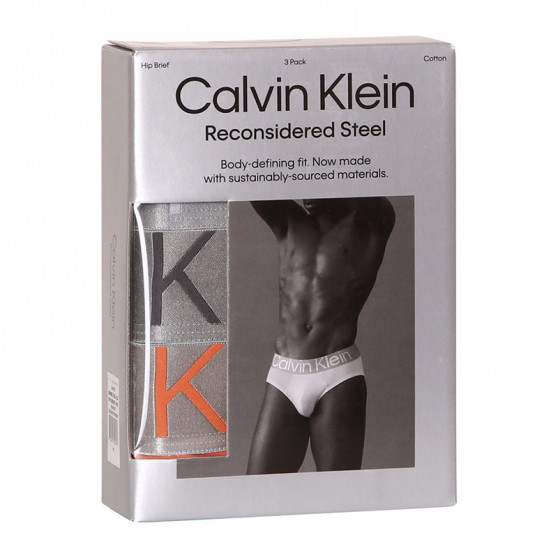 3PACK Trusser til mænd Calvin Klein flerfarvet (NB3129A-13D)