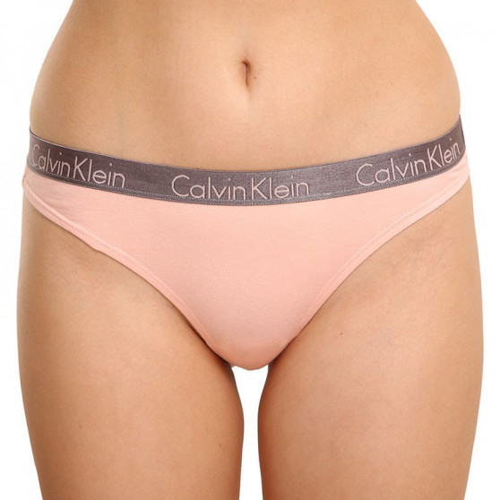 3PACK G-streng til kvinder Calvin Klein flerfarvet (QD3560E-1CZ)