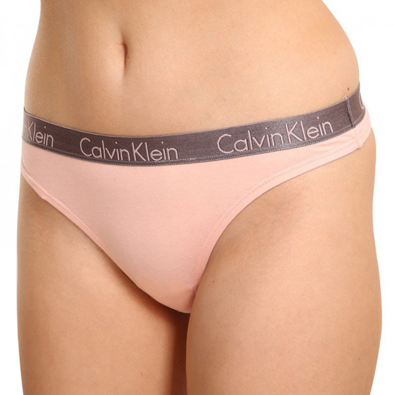 3PACK G-streng til kvinder Calvin Klein flerfarvet (QD3560E-1CZ)