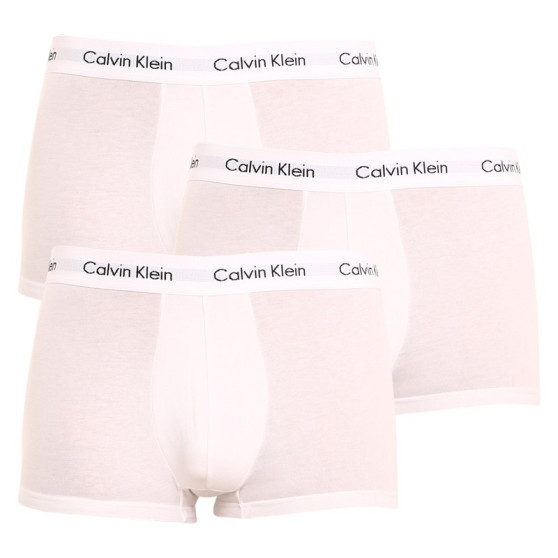 3PACK Boxershorts til mænd Calvin Klein hvid (U2664G-100)