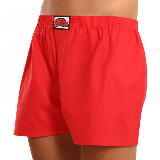 Boxershorts til mænd Styx classic elastic red (A1064)