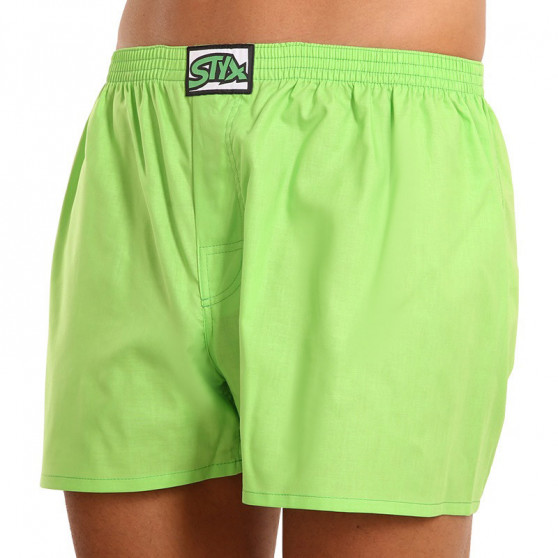 Boxershorts til mænd Styx klassisk gummi green (A1069)