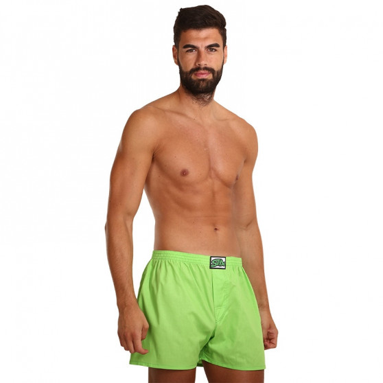 Boxershorts til mænd Styx klassisk gummi green (A1069)