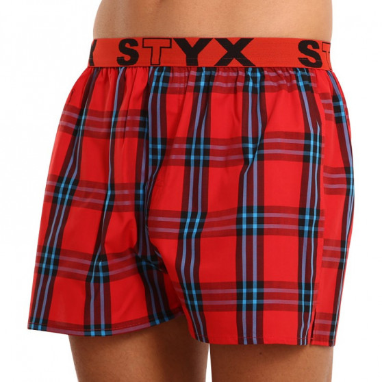 Boxershorts til mænd Styx sport gummi flerfarvet (B923)