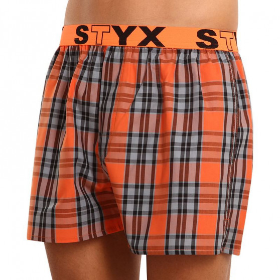 Boxershorts til mænd Styx sport gummi flerfarvet (B926)