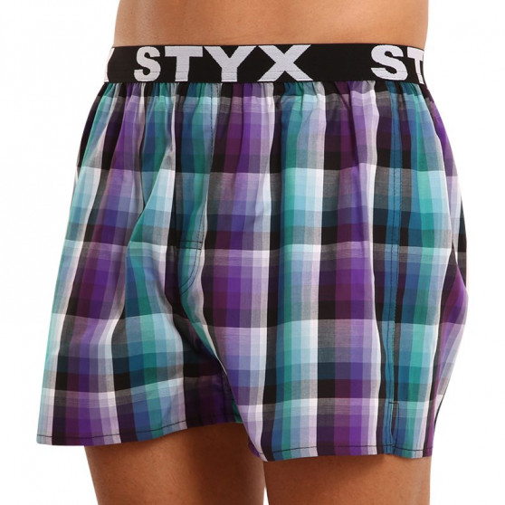 Boxershorts til mænd Styx sport gummi flerfarvet (B928)