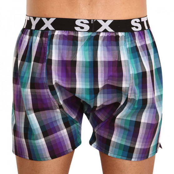 Boxershorts til mænd Styx sport gummi flerfarvet (B928)