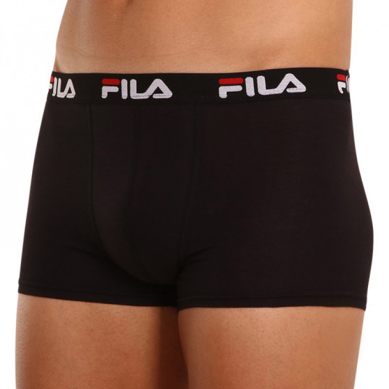 2PACK Boxershorts til mænd Fila sort (FU5141/2-200)