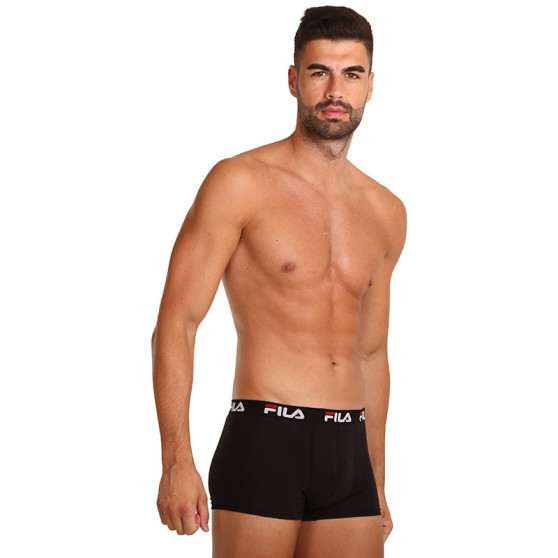 2PACK Boxershorts til mænd Fila sort (FU5141/2-200)