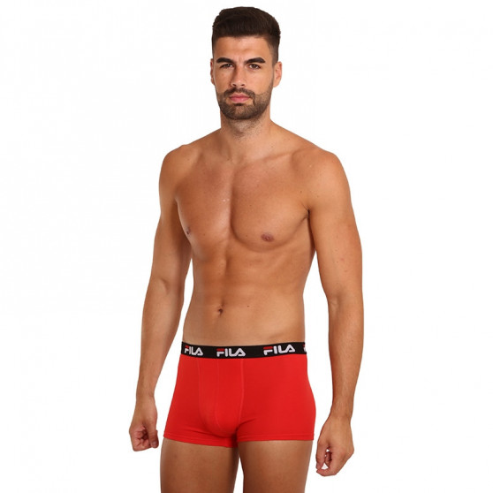 2PACK Boxershorts til mænd Fila rød (FU5141/2-118)