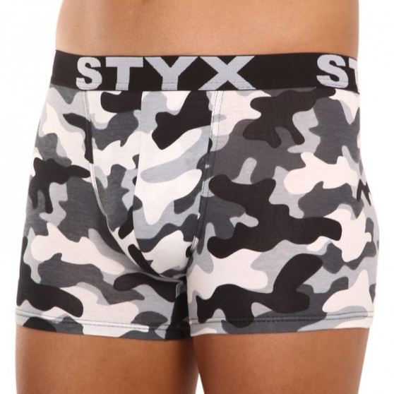 Boxershorts til mænd Styx long art sports gummi camouflage (U1457)