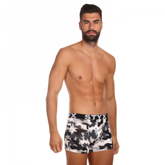 Boxershorts til mænd Styx long art sports gummi camouflage (U1457)