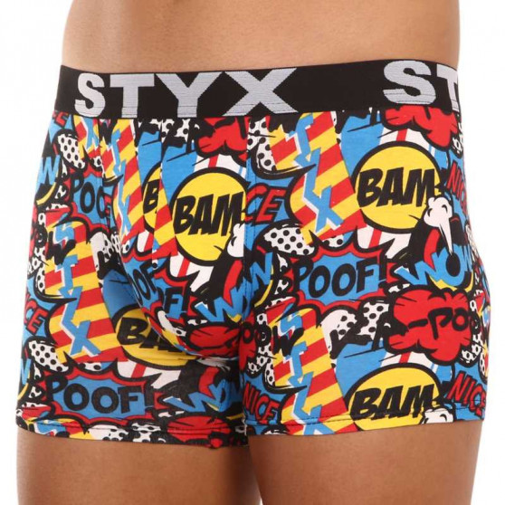 Boxershorts til mænd Styx long art sports gummi poof (U1153)