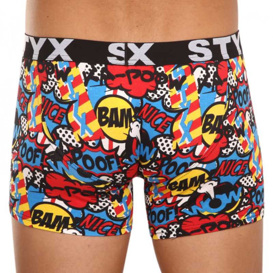 Boxershorts til mænd Styx long art sports gummi poof (U1153)