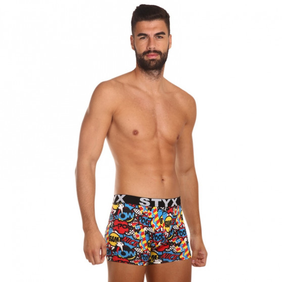 Boxershorts til mænd Styx long art sports gummi poof (U1153)