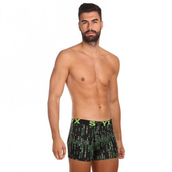 Boxershorts til mænd Styx long art sports gummi code (U1152)