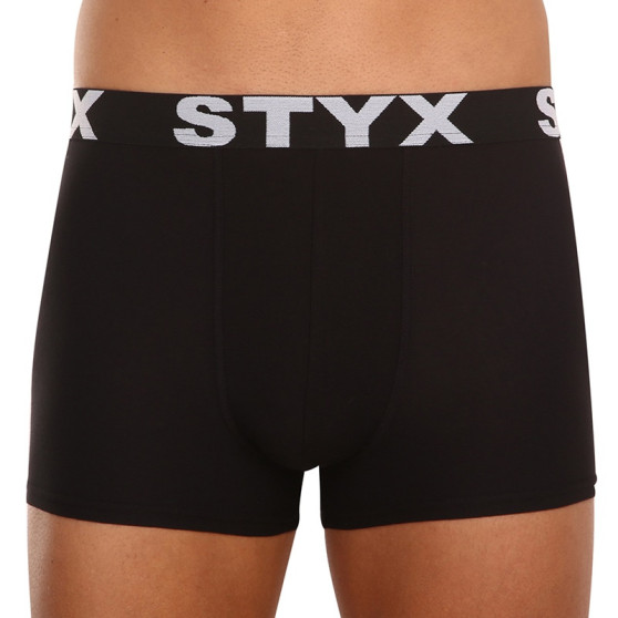 Boxershorts til mænd Styx sport elastik sort (G960)