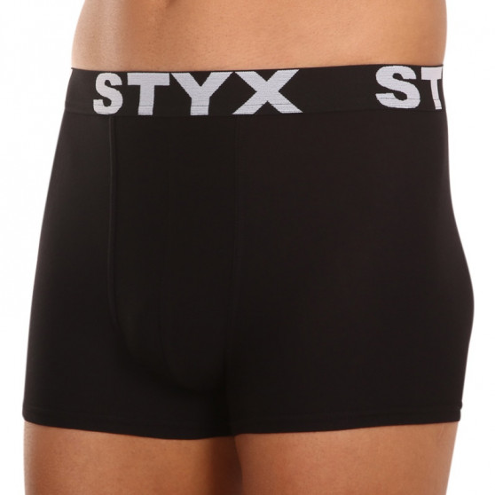 Boxershorts til mænd Styx sport elastik sort (G960)