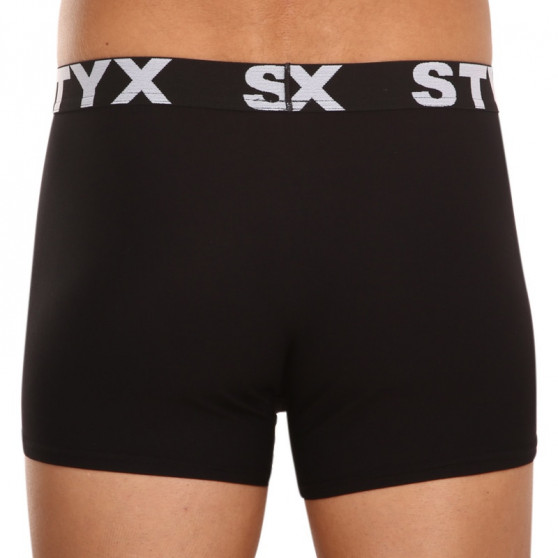 Boxershorts til mænd Styx sport elastik sort (G960)