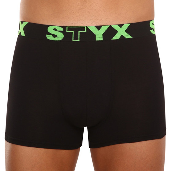 Boxershorts til mænd Styx sport elastik sort (G962)