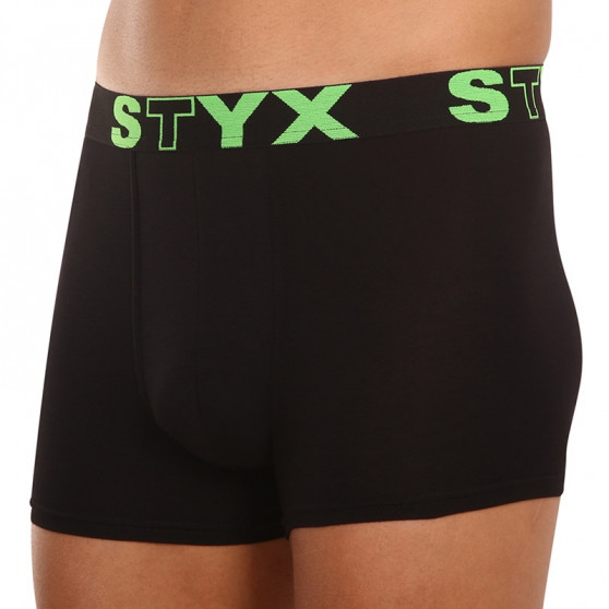 Boxershorts til mænd Styx sport elastik sort (G962)