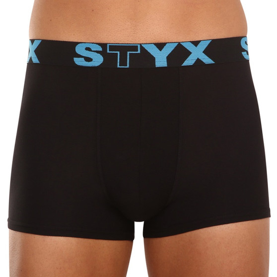 Boxershorts til mænd Styx sport elastik sort (G961)