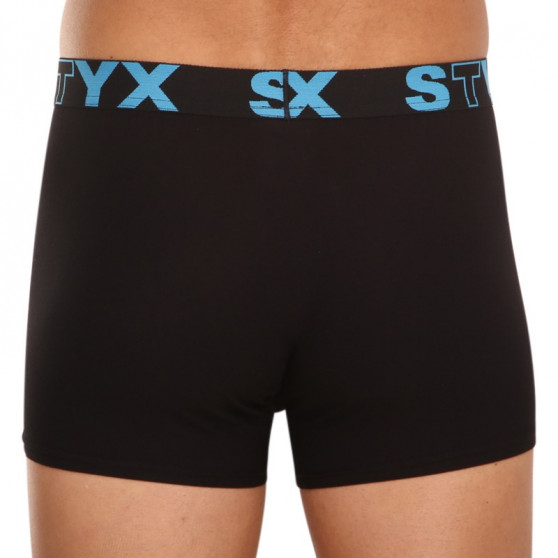 Boxershorts til mænd Styx sport elastik sort (G961)