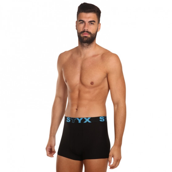 Boxershorts til mænd Styx sport elastik sort (G961)