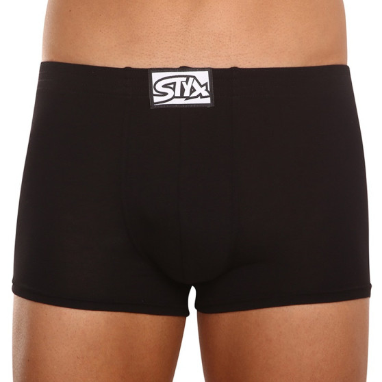 Boxershorts til mænd Styx classic elastic sort (Q960)