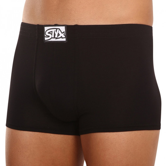 Boxershorts til mænd Styx classic elastic sort (Q960)