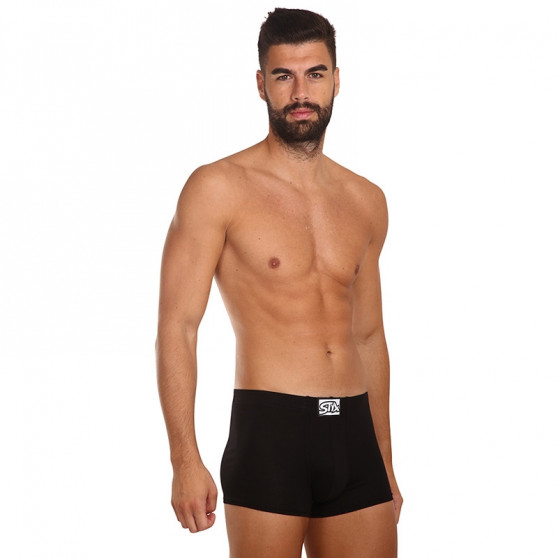 Boxershorts til mænd Styx classic elastic sort (Q960)