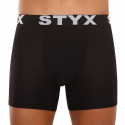 Boxershorts til mænd Styx lang sport gummi sort (U960)