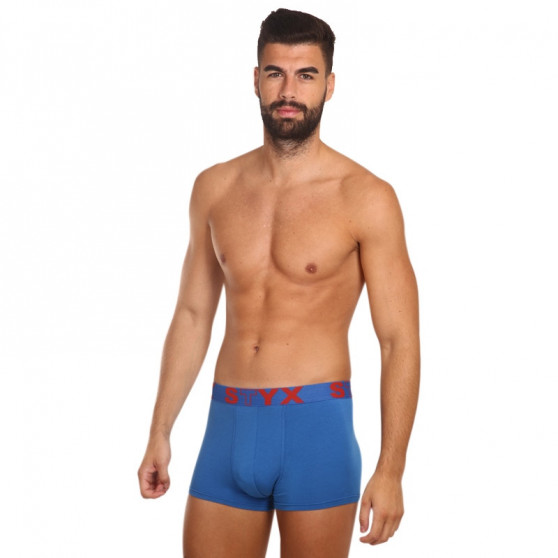 Boxershorts til mænd Styx sport gummi blå (G967)