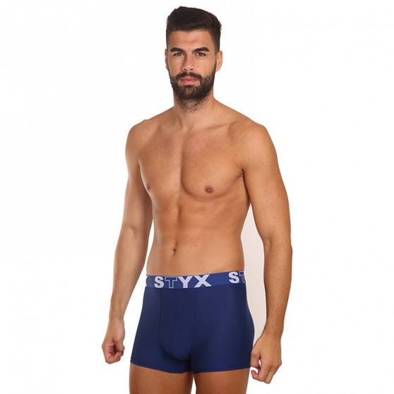 Boxershorts til mænd Styx sportselastik mørkeblå (G968)