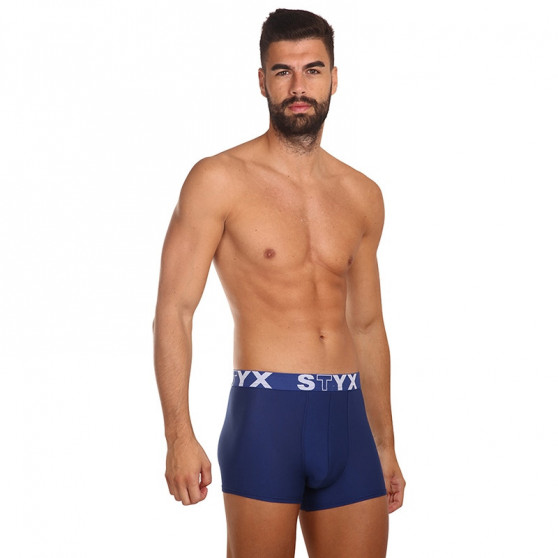 Boxershorts til mænd Styx sportselastik mørkeblå (G968)