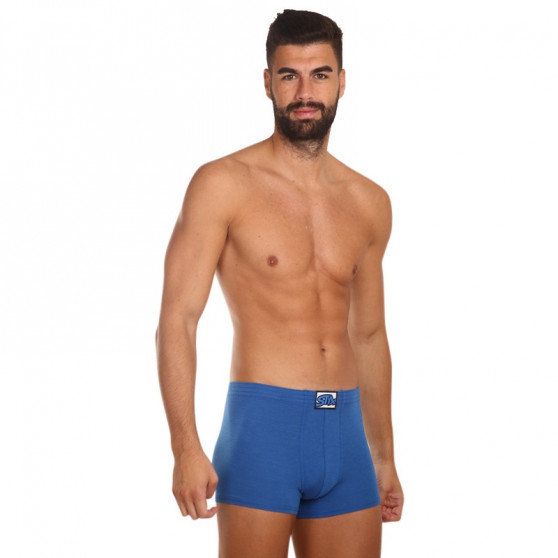 Boxershorts til mænd Styx classic elastic blue (Q967)