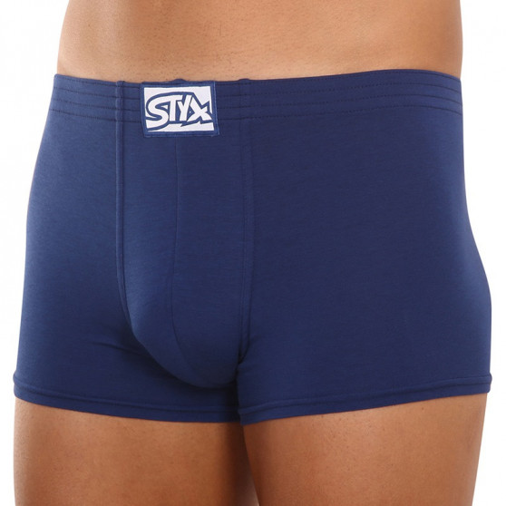 Boxershorts til mænd Styx classic elastic blue (Q968)