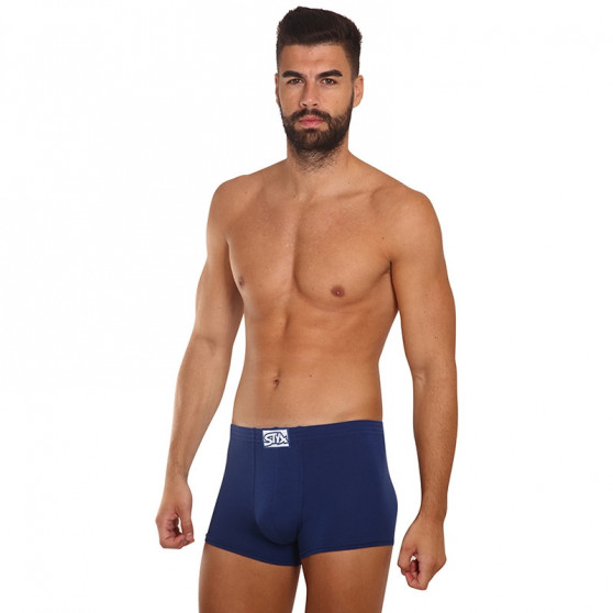 Boxershorts til mænd Styx classic elastic blue (Q968)