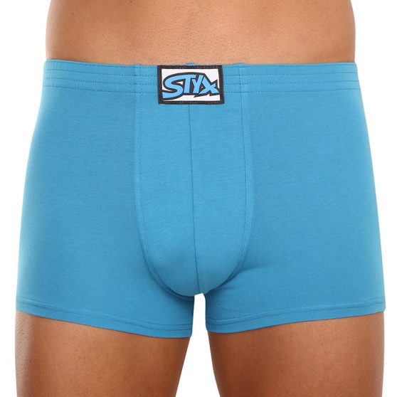 Boxershorts til mænd Styx classic elastic blue (Q969)