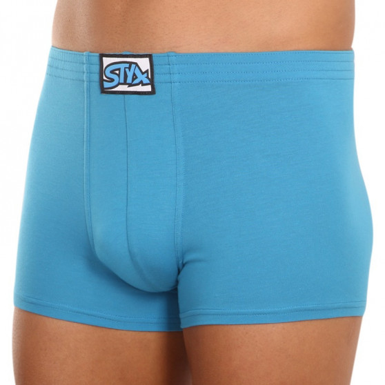 Boxershorts til mænd Styx classic elastic blue (Q969)