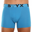 Boxershorts til mænd Styx lang sportselastik lyseblå (U969)