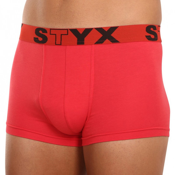 Boxershorts til mænd Styx sport gummi rød (G1064)